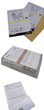 C4 Mailing, eingeschweißtes Musterpaket, DL-Mailing C4 Mailing, eingeschweißtes Musterpaket, DL-Mailing